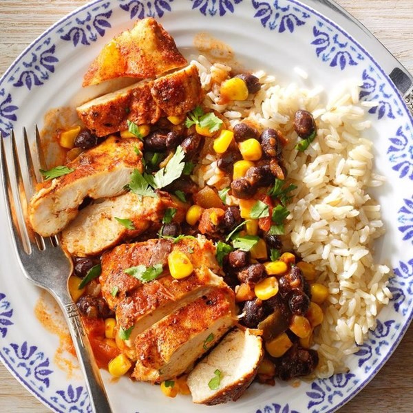 Black bean chicken