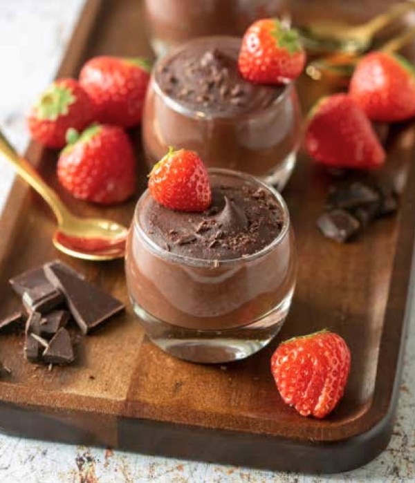 Black bean chocolate pudding