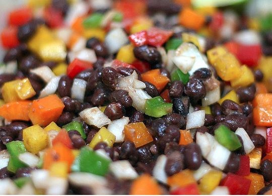 Black bean confetti salad