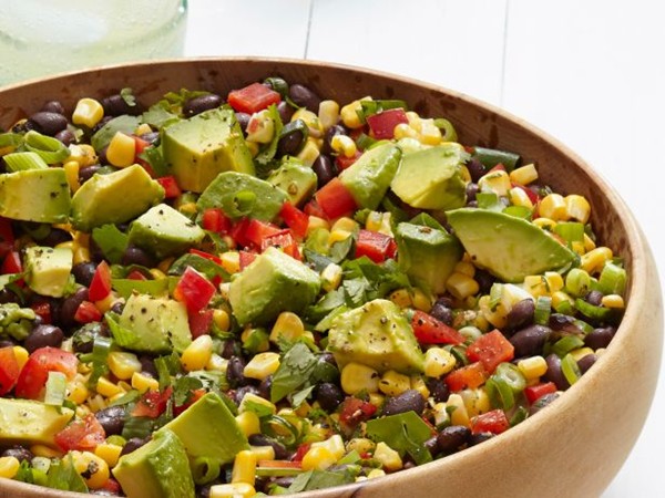 Black bean-corn salad