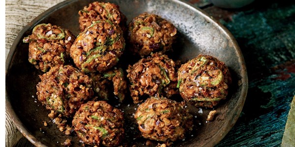 Black bean fritters (Akara)