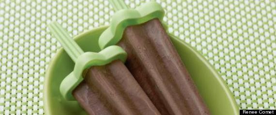 Black bean fudgesicles