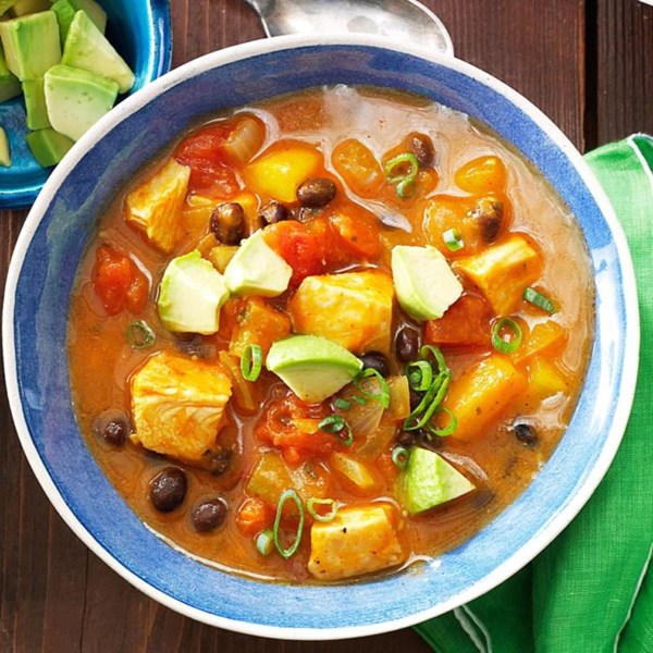 Black bean ‘n’ pumpkin chili