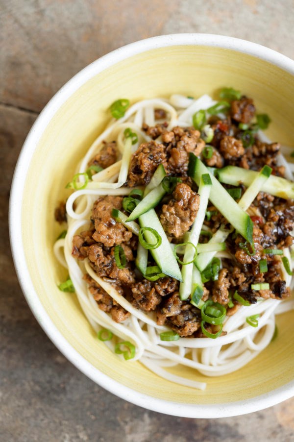 black bean noodles not spicy