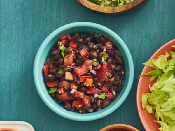 Black bean pico de gallo