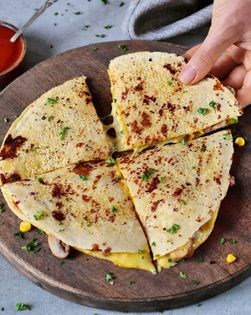Black bean quesadillas