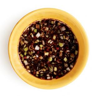 Black-bean scallion sauce