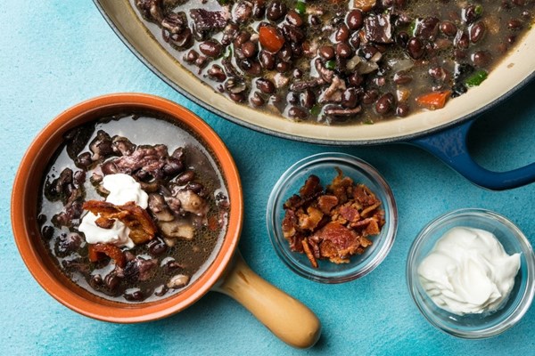 Black bean soup