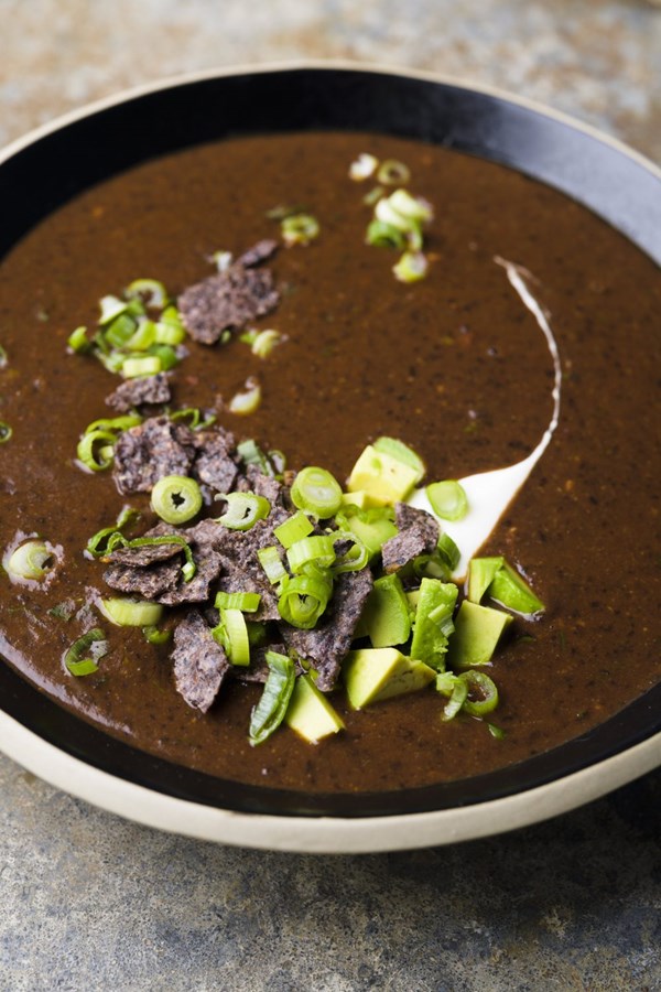 Black bean soup