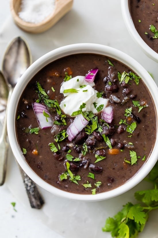 Black bean soup