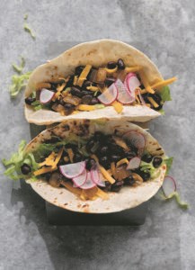 Black bean tacos