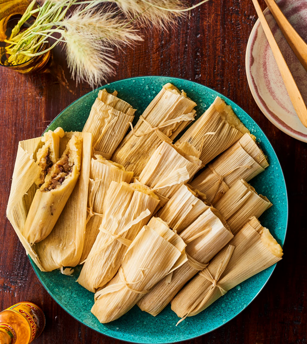 Black bean tamales