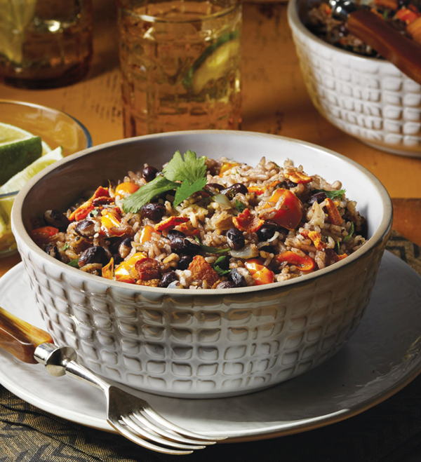 Black beans & rice (Moros y Cristianos)