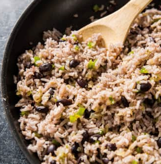 Black beans and rice