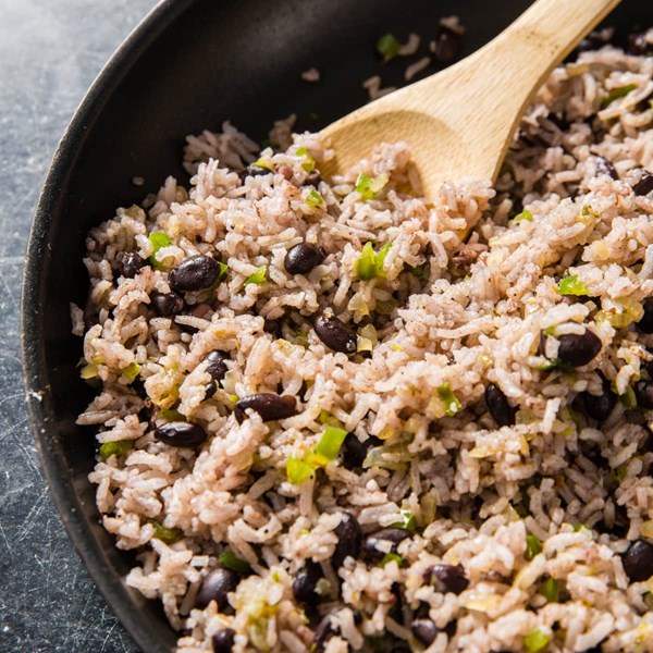 Black beans and rice