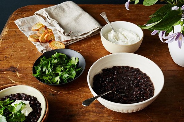 Black beans and rum