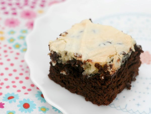 Black bottom brownies