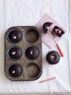 Black bottom cupcakes