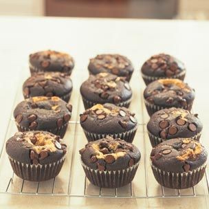 Black bottom cupcakes