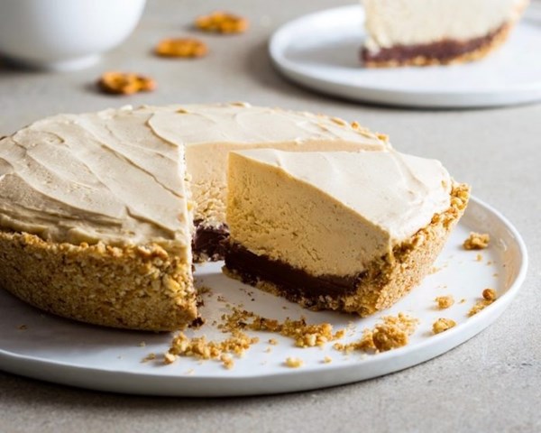 Black bottom peanut butter icebox pie