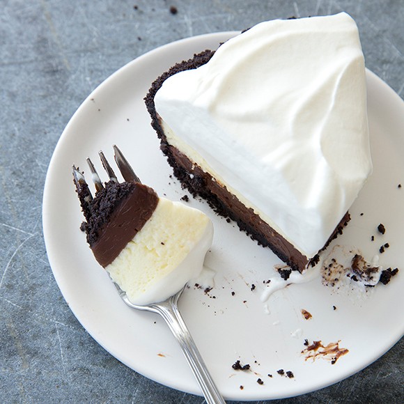 Black-bottom pie