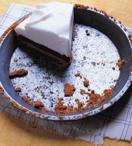 Black-bottom pie