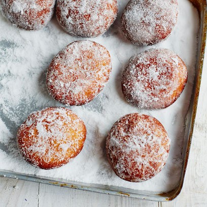 Black cherry doughnuts