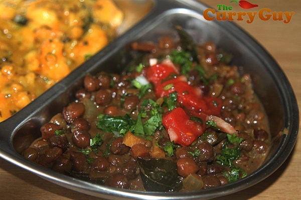 Black chickpea curry (Kala chana curry)