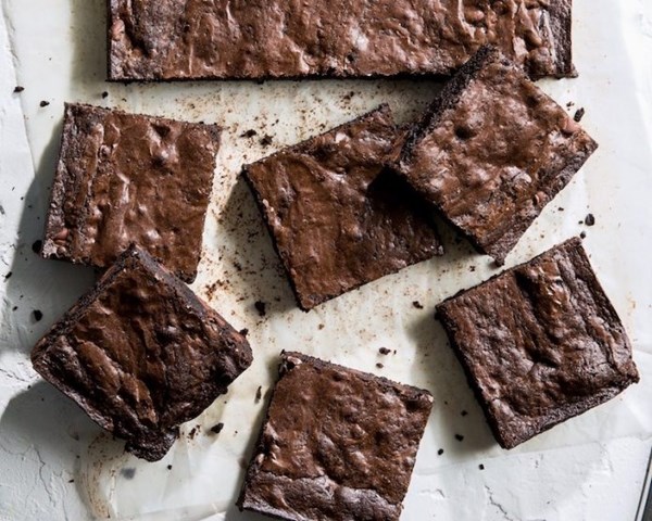 Black cocoa brownies