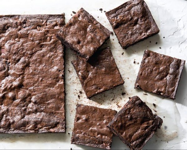 Black cocoa brownies