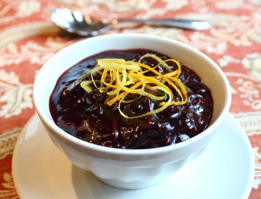 Black Cumberland sauce