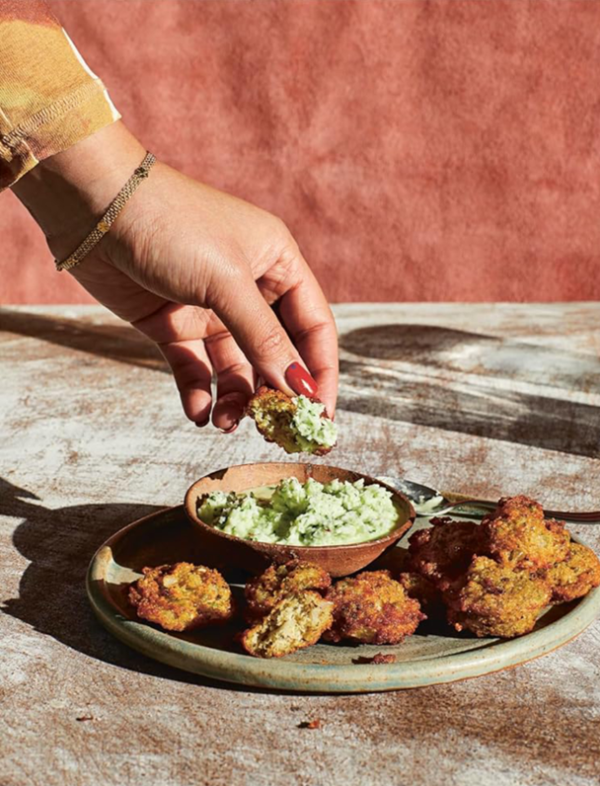 Black-eyed bean & mung bean falafel (Bajiya ya dengu)