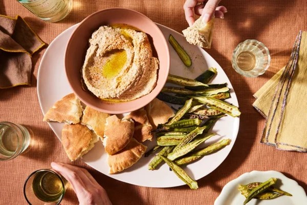 Black eyed pea dip with tahini & lemon