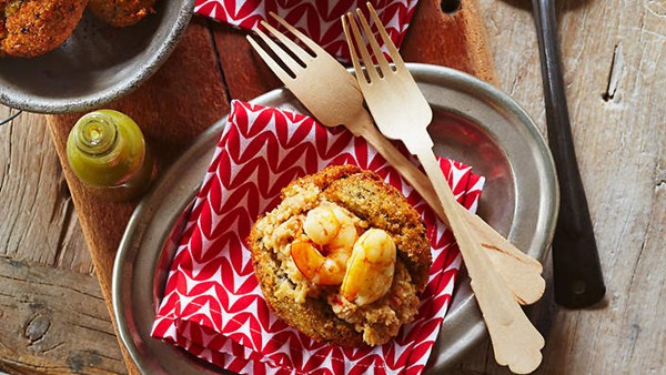 Black-eyed pea fritters (Acarajé)