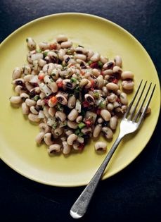 Black-eyed pea salad