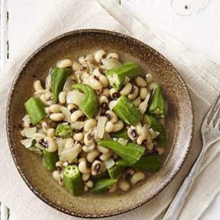Black-eyed peas & okra