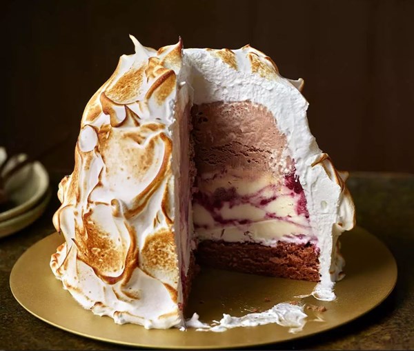Black Forest baked Alaska
