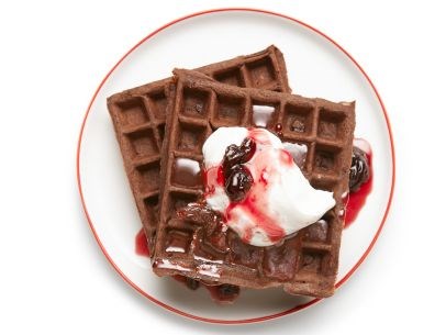 Black Forest Belgian waffles