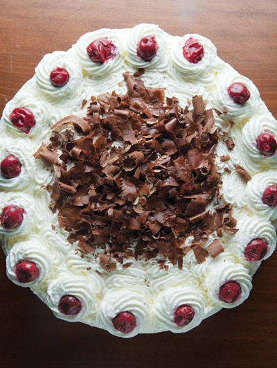 Black Forest cake (Schwarzwälder kirschtorte )