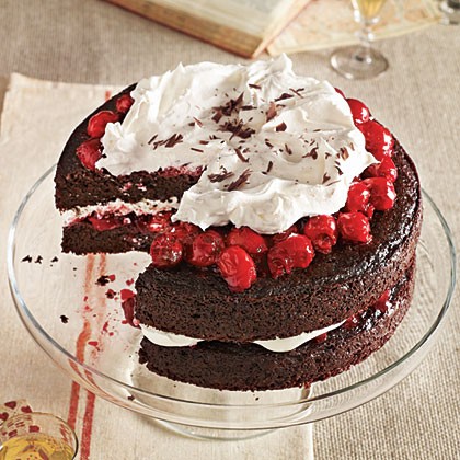 Black Forest cherry cake