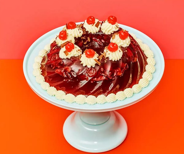 'Black Forest' cherry jelly