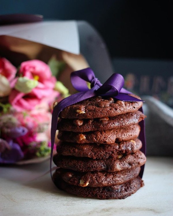 Black Forest chocolate cookies