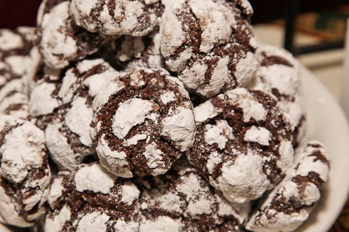 Black Forest chocolate crinkle cookies (gluten free)