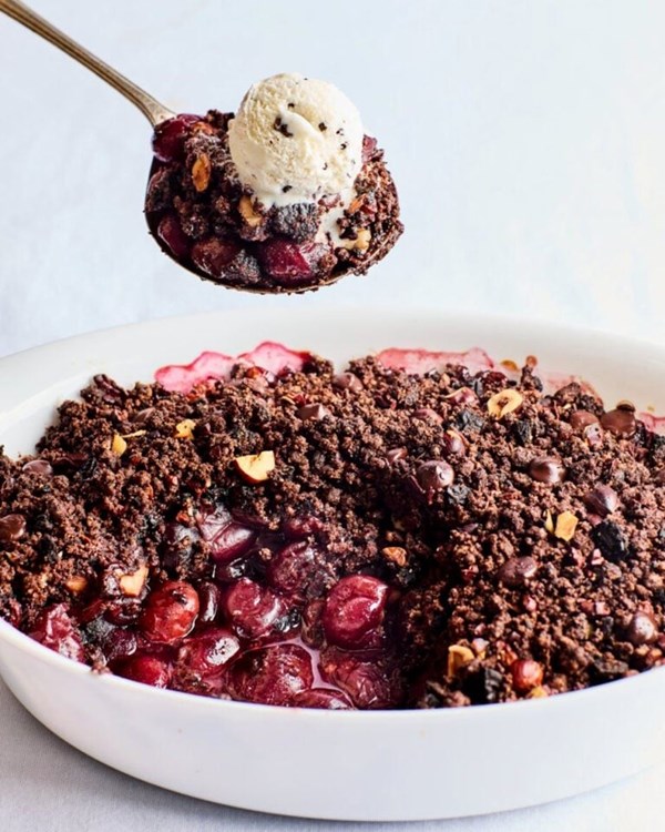 Black Forest crumble