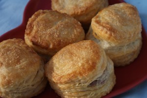 Black Forest fruits puff pies