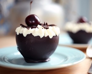 Black Forest gateau bowls