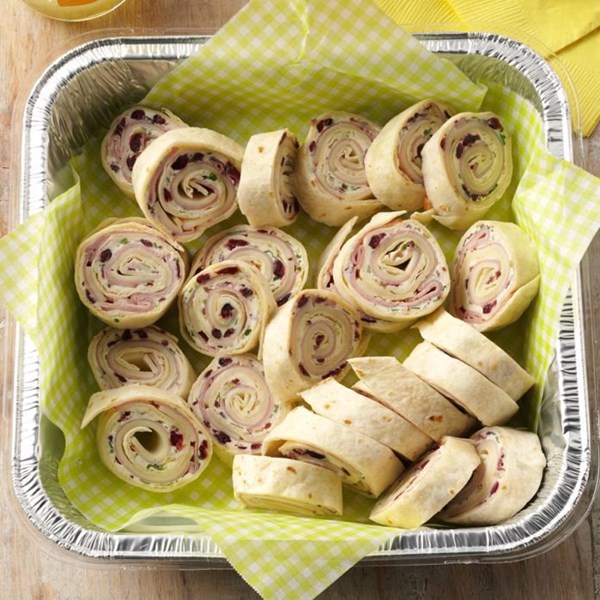 Black Forest ham roll-ups