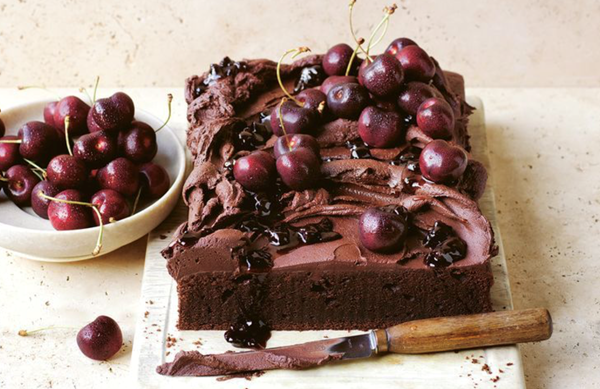 Black Forest mud cake