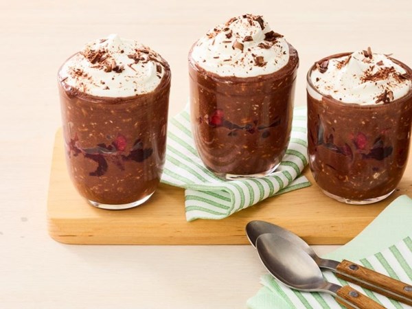 Black Forest overnight oats 