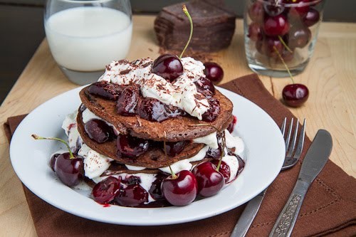 Black Forest pancakes
